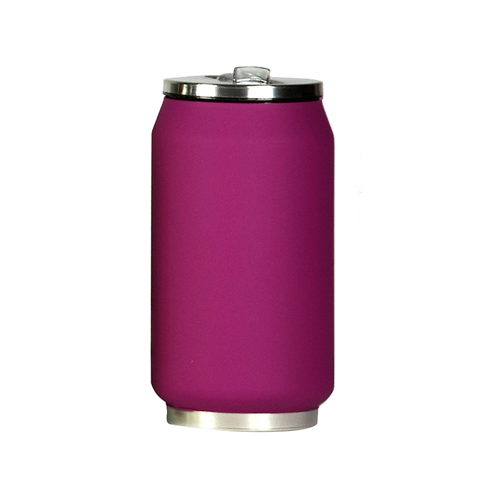 CANETTE ISOTHERME 280ML SOFT TOUCH VIOLET - YOKO