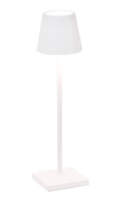 Lampe portable Poldina Pro micro blanc mat - Zafferano