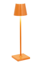 Lampe portable Poldina Pro orange - Zafferano