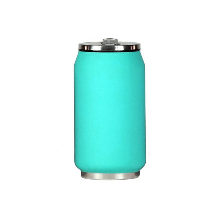 CANETTE ISOTHERME 280ML SOFT TOUCH TURQUOISE  - YOKO
