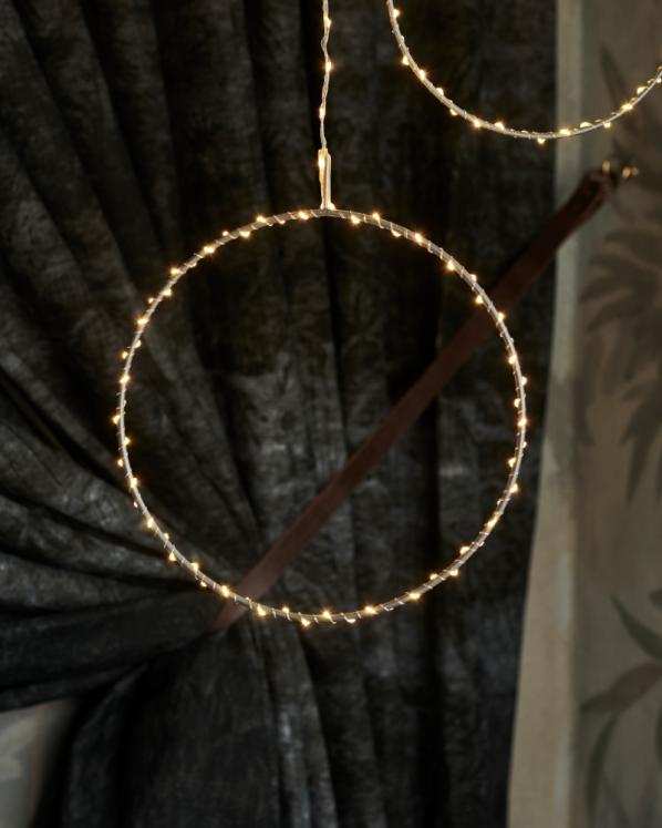 Cercle lumineux Liva silver 25cm - Sirius