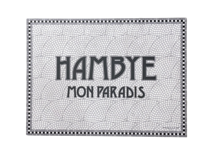 SET DE TABLE HAMBYE MON PARADIS - PODEVACHE