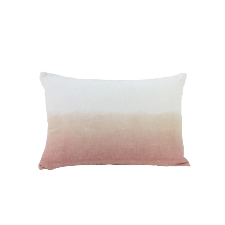 Coussin Talc en coton light pink - Bed and Philosophy
