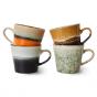 Set de 4 mugs à cappuccino Verve 70's - HKliving