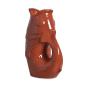 vase céramique poisson terracotta