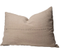 Coussin Bopper en lin naturel 50x70cm - Bed and Philosophy