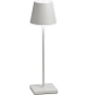 Lampe portable Poldina pro blanc mat - Zafferano