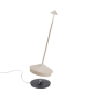 Lampe portable Pina Pro sable matt - Zafferano